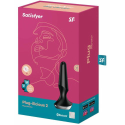Satisfyer Plug anal vibrant connecté Ilicious 2 Satisfyer 10 x 3cm Noir